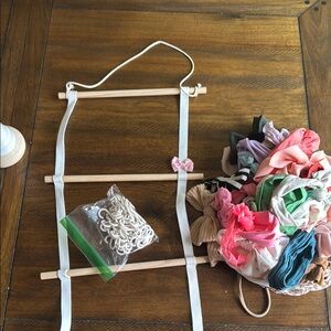 Colorful Kids Hair Accessory Organizer